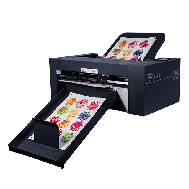 Stiker Safety Dioperasikan Digital Sheet Label Die Cutter